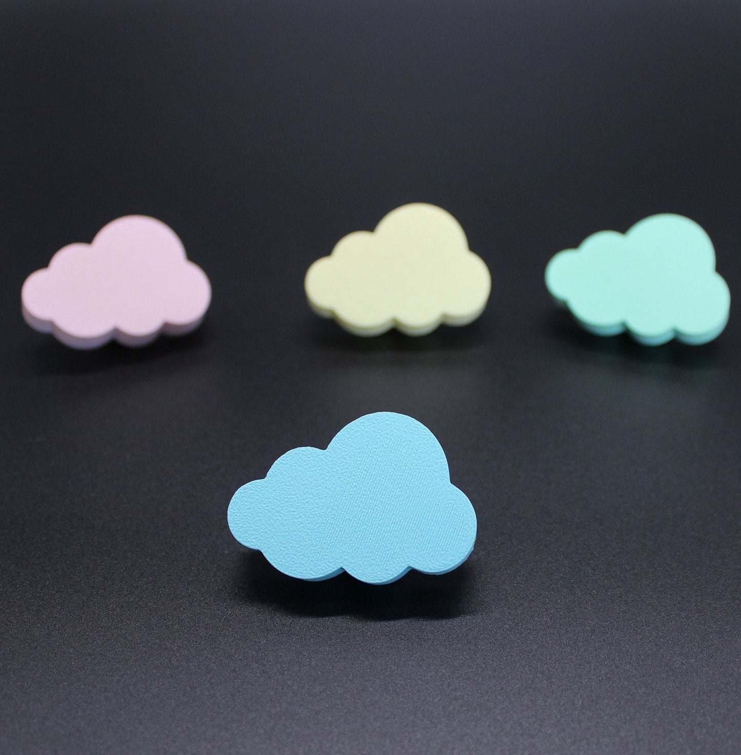 Schrankknopf Verzauberte Pastell Blaue Wolke : Der perfekte Akzent für märchenhafte Möbel