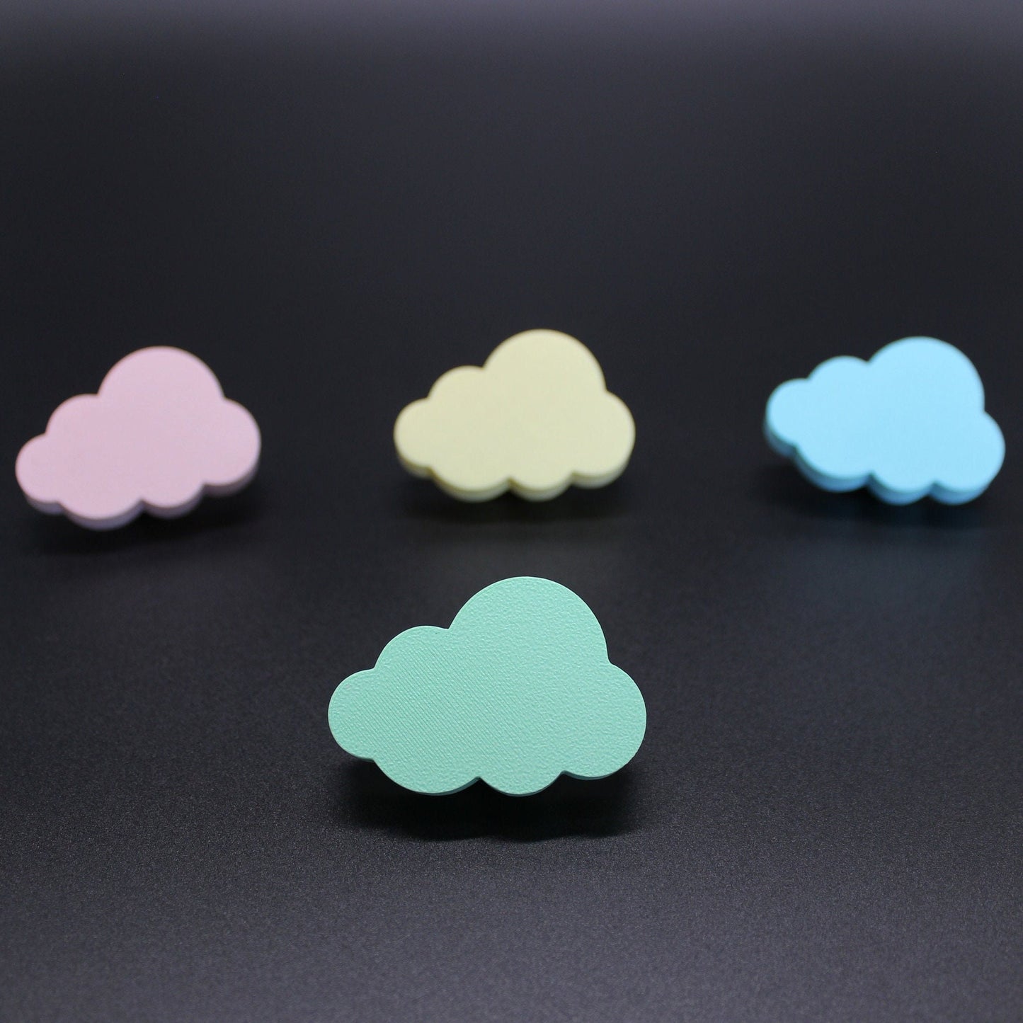 Schrankknopf Verzauberte Pastell Grüne Wolke : Der perfekte Akzent für märchenhafte Möbel