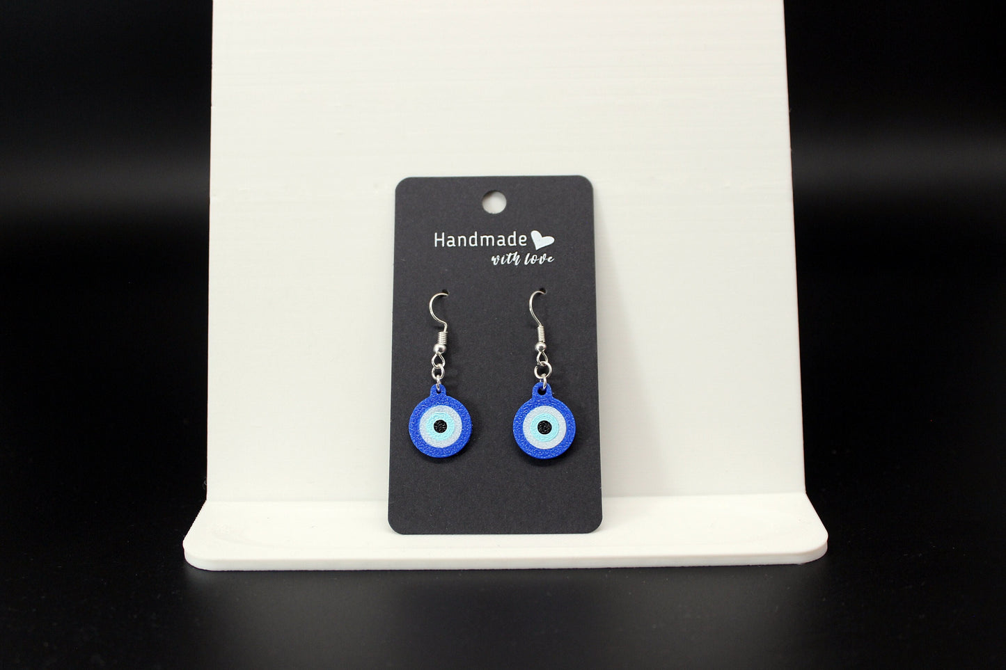 Nazar Auge Ohrringe – Schutz vor Bösem Blick, Stilvolle Schmuckstücke - Ohrring