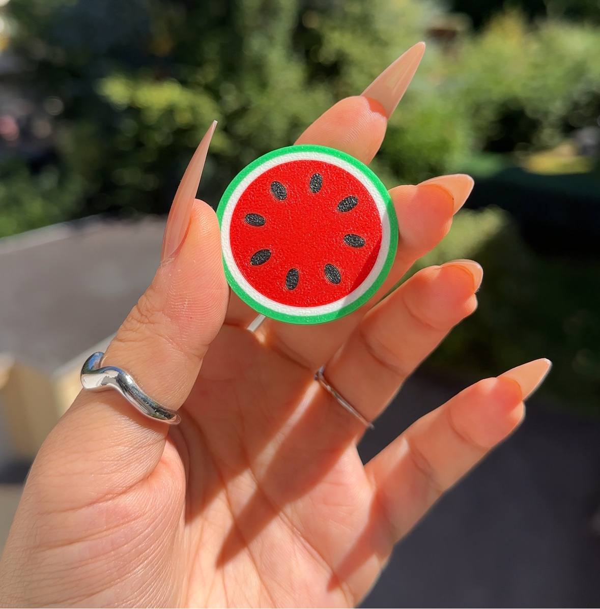 Wassermelone Schrankknopf – Frische Akzente für Kinderzimmer Küche Wohnzimmer Schrankgriff Schrankknauf