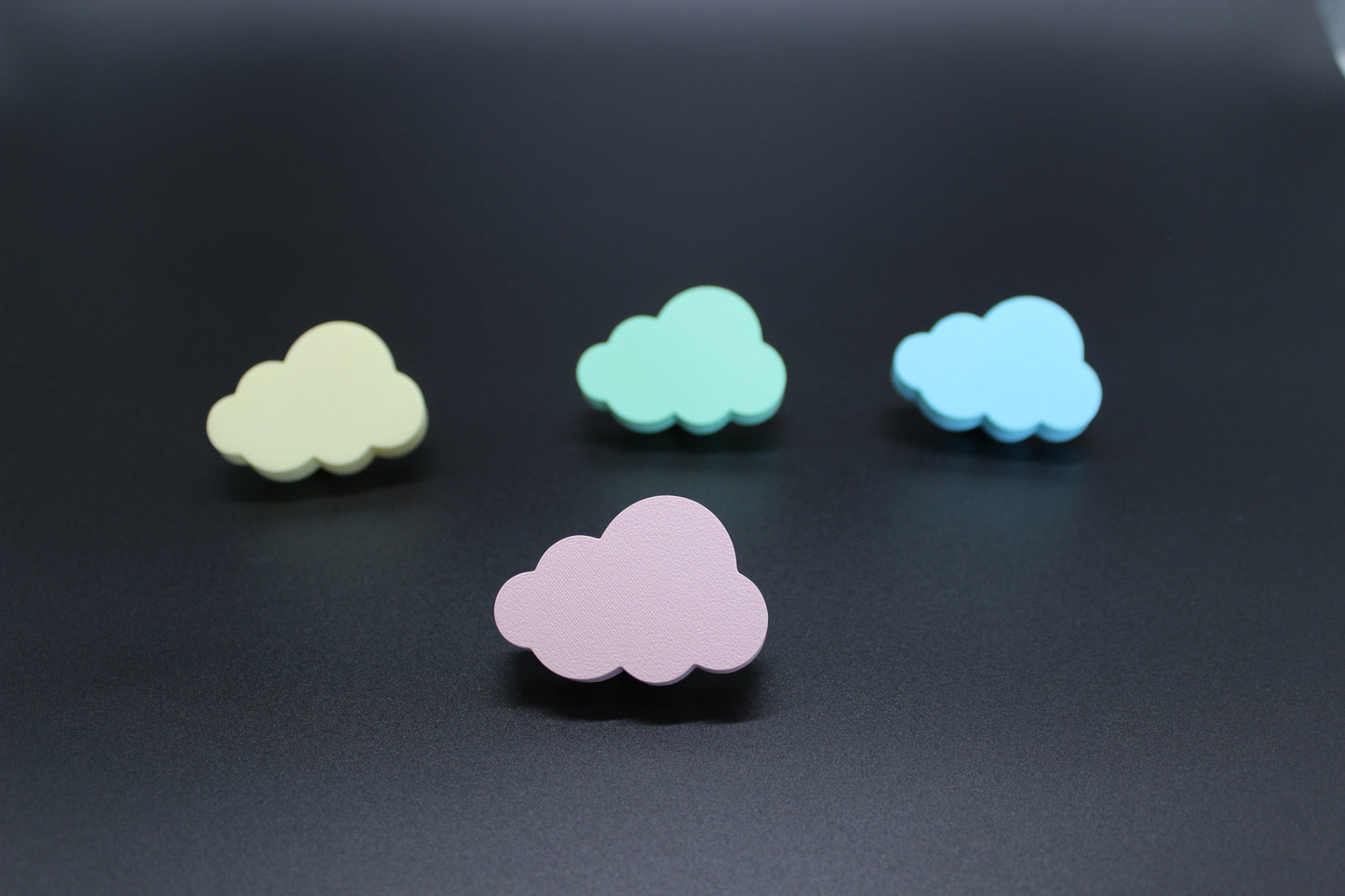 Verzauberte Rosa Wolke Schrankknopf: Der perfekte Akzent für märchenhafte Möbel