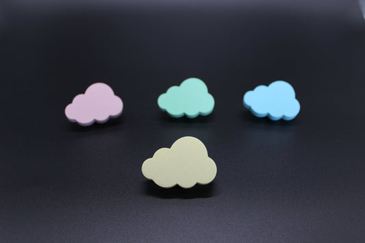 Schrankknopf Verzauberte Pastell Gelbe Wolke : Der perfekte Akzent für märchenhafte Möbel