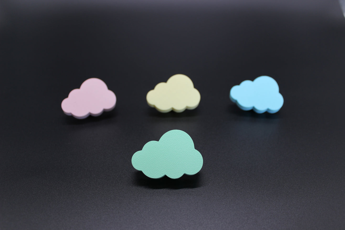 Schrankknopf Verzauberte Pastell Grüne Wolke : Der perfekte Akzent für märchenhafte Möbel