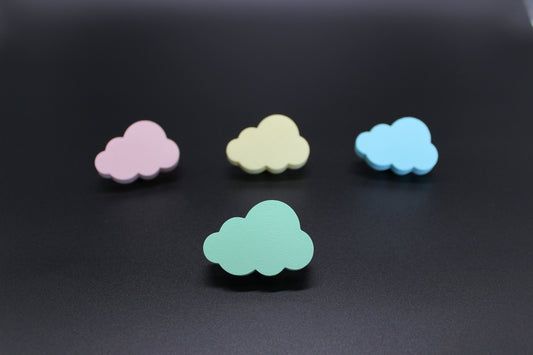 Schrankknopf Verzauberte Pastell Grüne Wolke : Der perfekte Akzent für märchenhafte Möbel