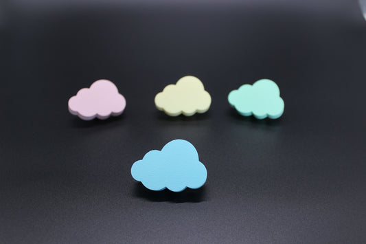 Schrankknopf Verzauberte Pastell Blaue Wolke : Der perfekte Akzent für märchenhafte Möbel