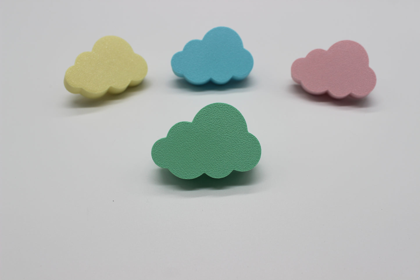 Schrankknopf Verzauberte Pastell Grüne Wolke : Der perfekte Akzent für märchenhafte Möbel