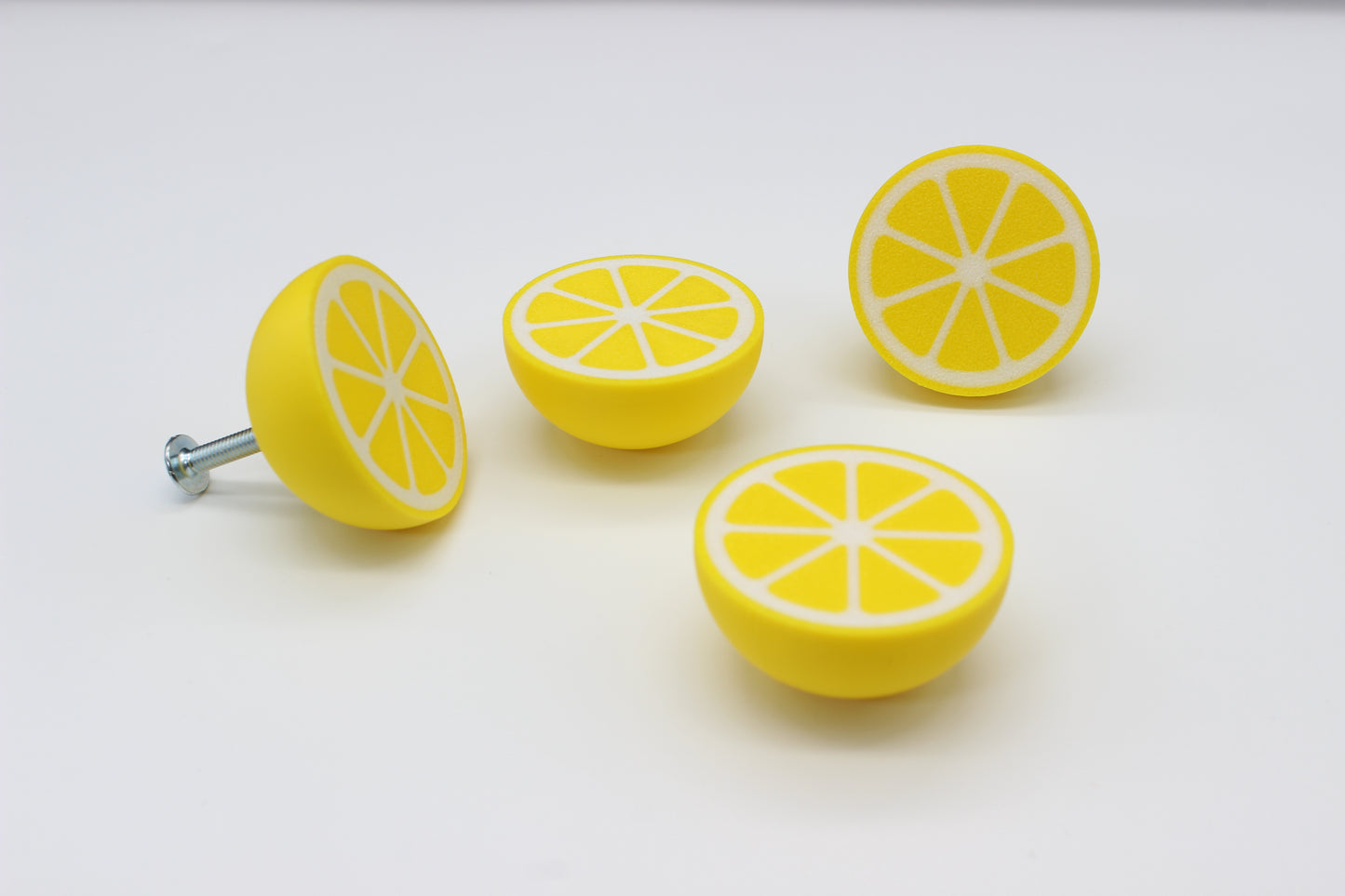 Zitronen Schrankknopf – Frische Akzente für Kinderzimmer Küche Wohnzimmer Schrankgriff Schrankknauf
