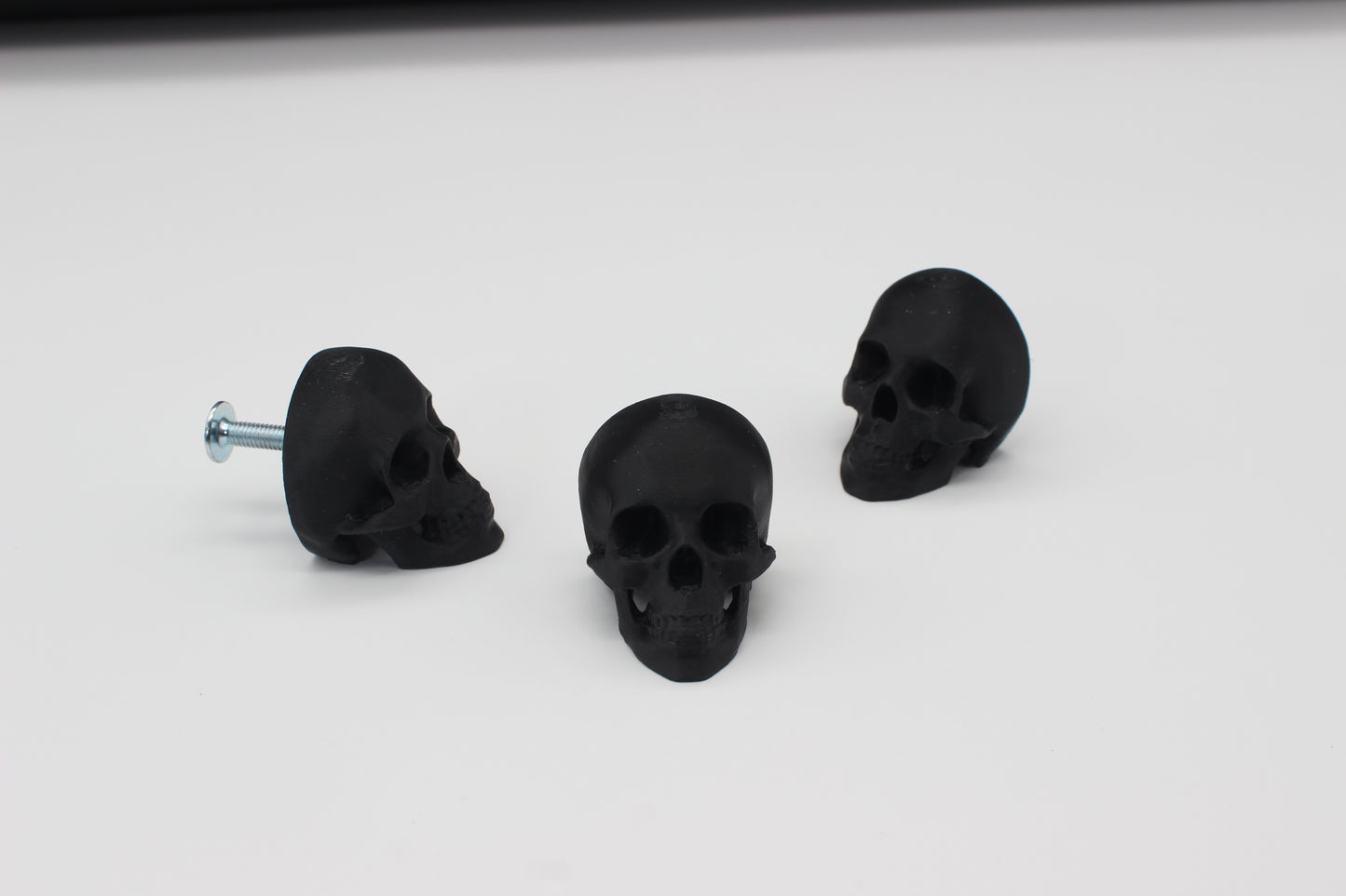 Schrankknopf SKULL Totenkopf Schrankknauf Goth