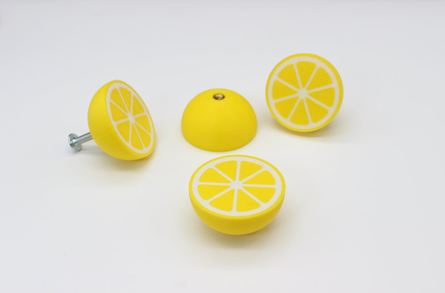 Zitronen Schrankknopf – Frische Akzente für Kinderzimmer Küche Wohnzimmer Schrankgriff Schrankknauf