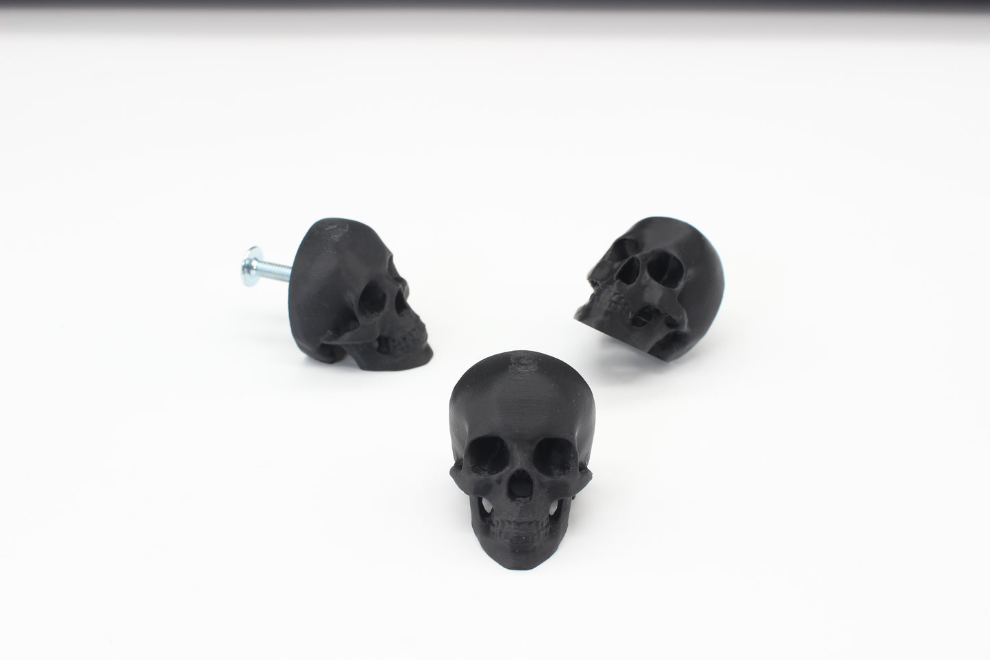 Schrankknopf SKULL Totenkopf Schrankknauf Goth