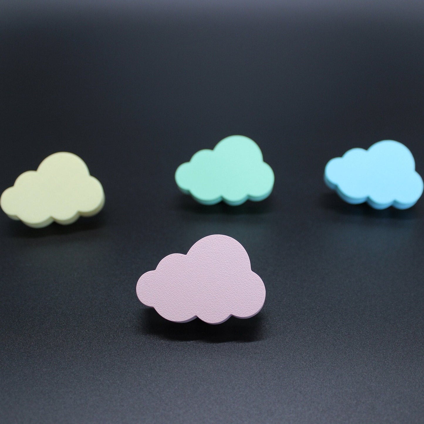 12er Set Verzauberte Rosa Wolke Schrankknöpfe: Der perfekte Akzent für märchenhafte Möbel