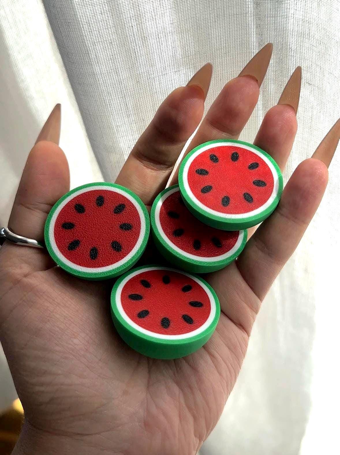 Wassermelone Schrankknopf – Frische Akzente für Kinderzimmer Küche Wohnzimmer Schrankgriff Schrankknauf